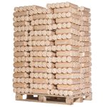 Madera densificada y resinosa Palet 960 kg