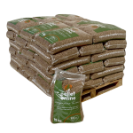 Pellets ENplus A1 Premium – Medio Palet de 42 sacos de 15 kg (630 kg)